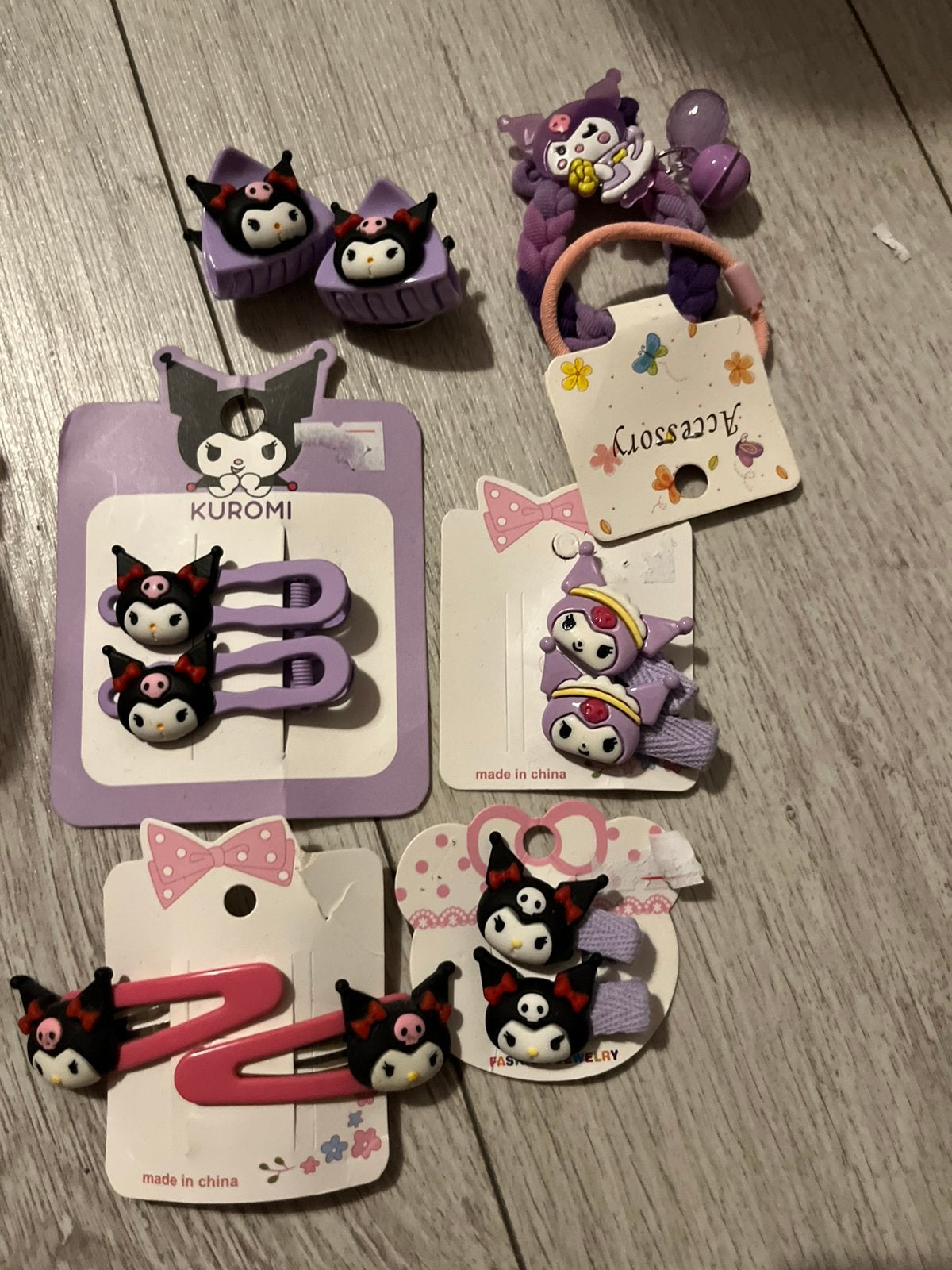 Meerdere Haaraccesoires van Kuromi, Ophalen of Verzenden, Zo goed als nieuw