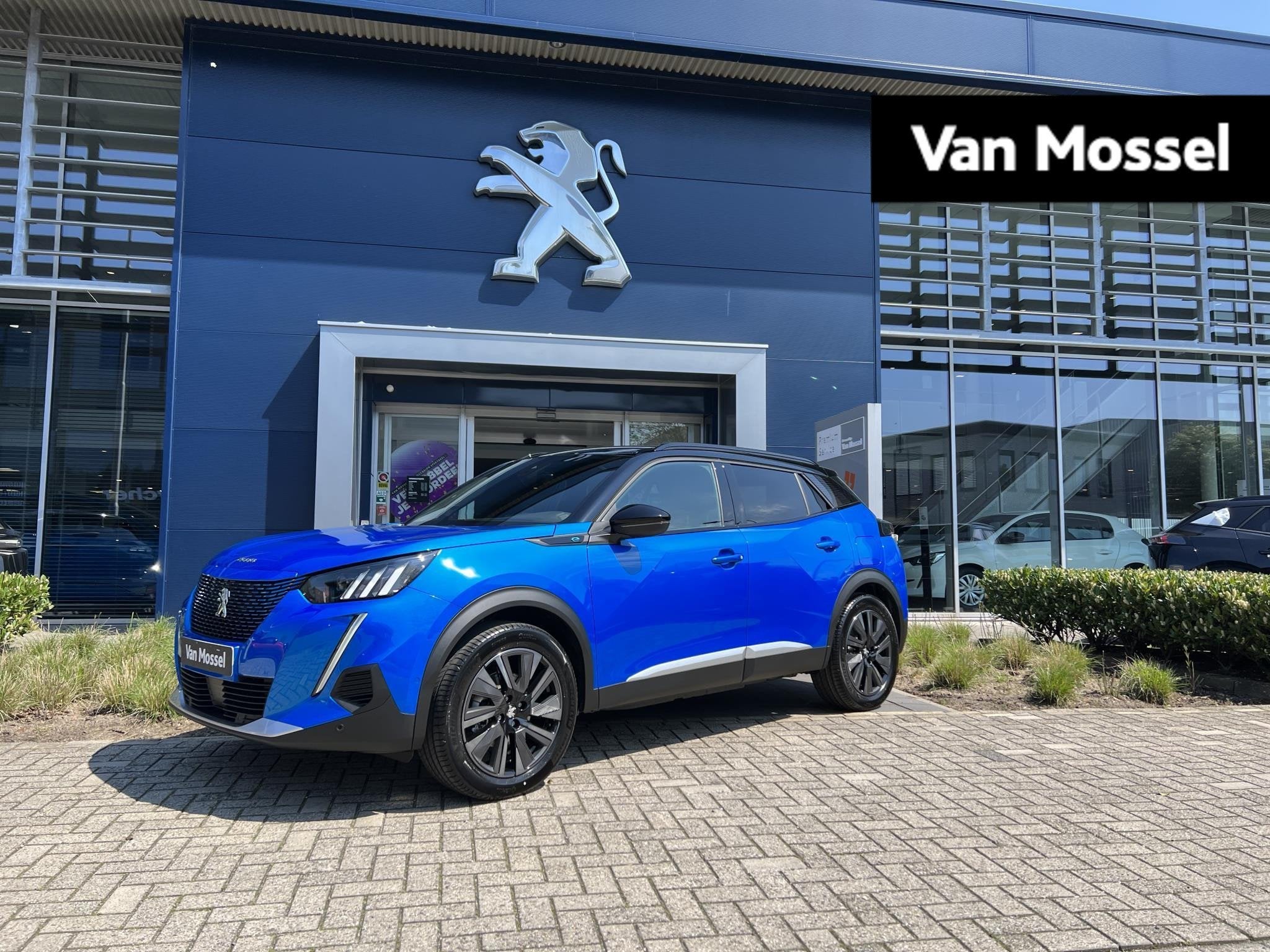 Peugeot e-2008 EV GT 50 kWh Climate Control | Voorstoelen Ve, 136 pk, Leder en Stof, Origineel Nederlands, SUV of Terreinwagen