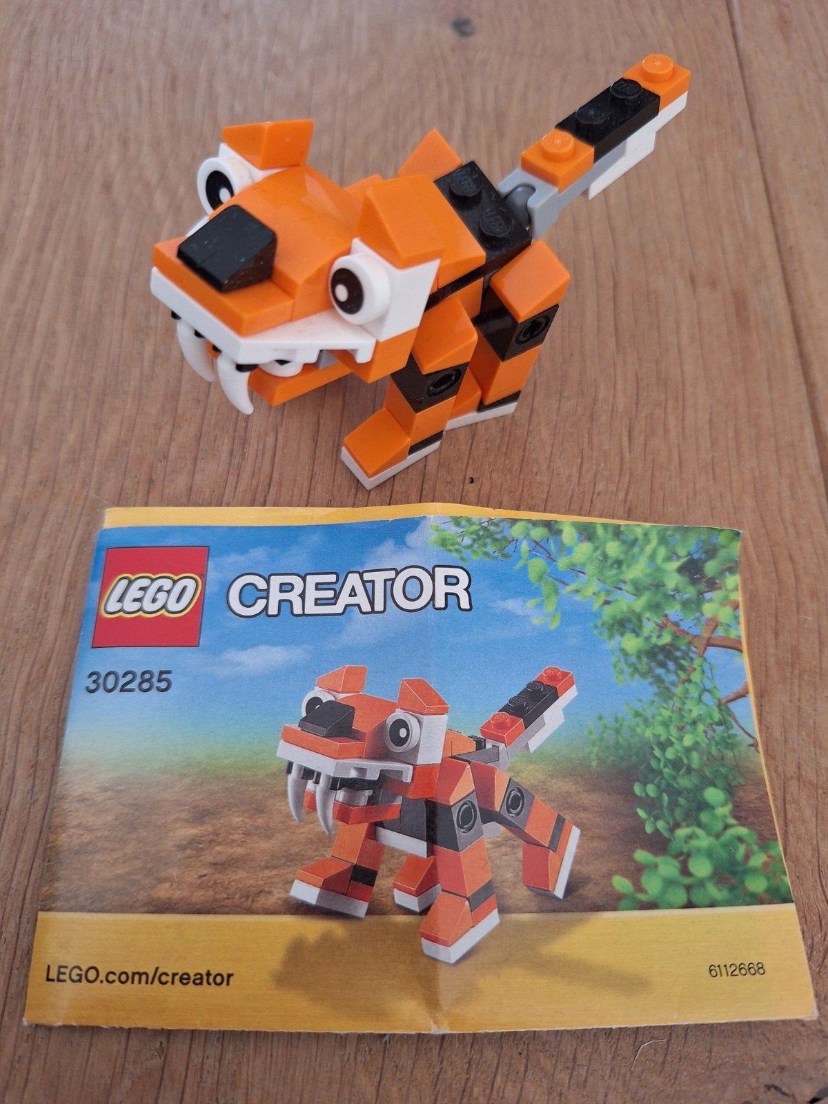 LEGO Creator 30285 Tijger - schoencadeau, Ophalen, Gebruikt, Lego, Inclusief instructies