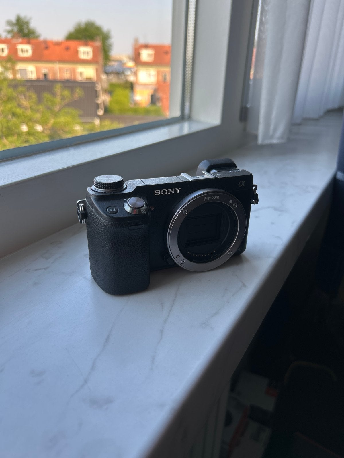 Sony NEX-6 Systeemcamera, mooie staat!, Audio, Tv en Foto, Fotocamera's Digitaal, Ophalen of Verzenden, Zo goed als nieuw, WiFi
