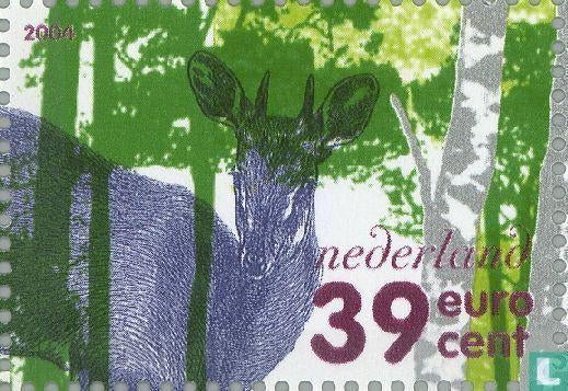 Nederland 2004 De Veluwe  ree postfris, Postzegels en Munten, Ophalen of Verzenden, Na 1940, Postfris