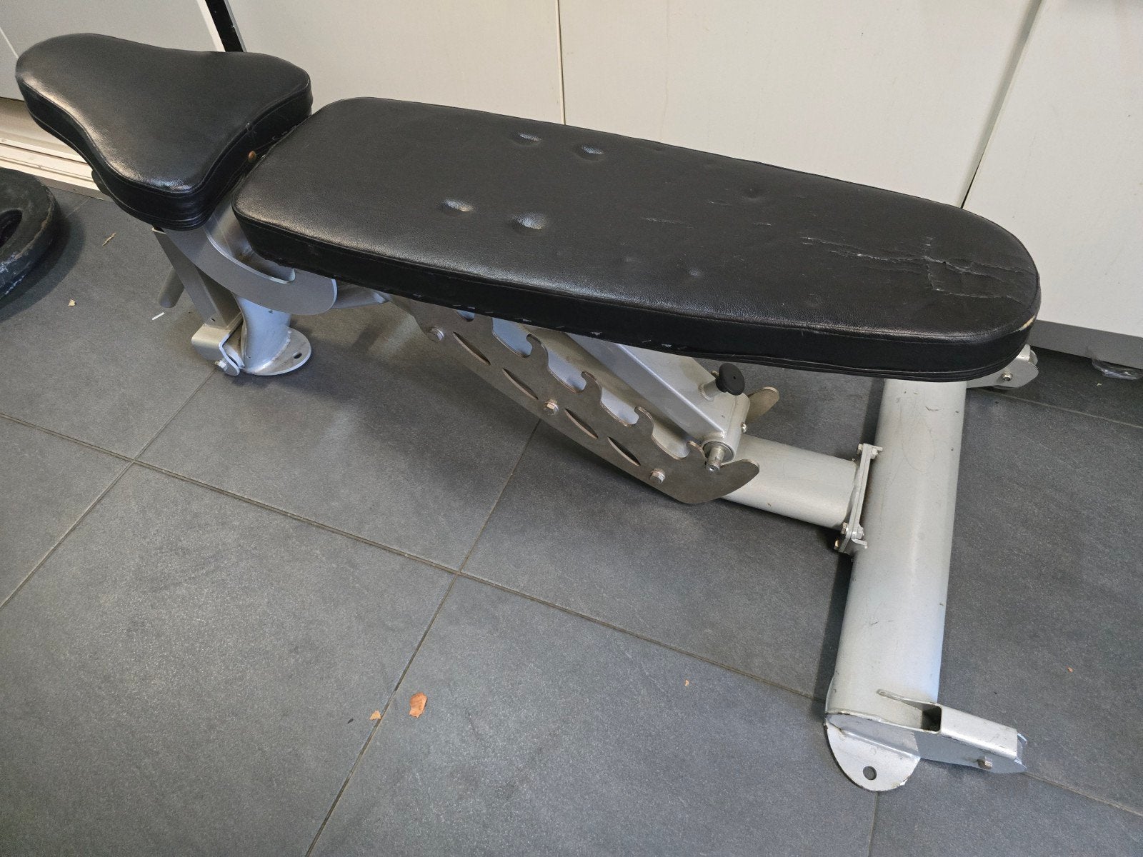 Verstelbare fitnessbank voor krachttraining Halterbank, Ophalen, Gebruikt, Rug, Fitnessbank