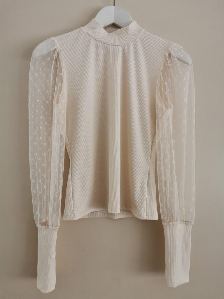 Shein shirt maat M, Kleding | Dames, Maat 38/40 (M), Beige, Nieuw, Ophalen of Verzenden