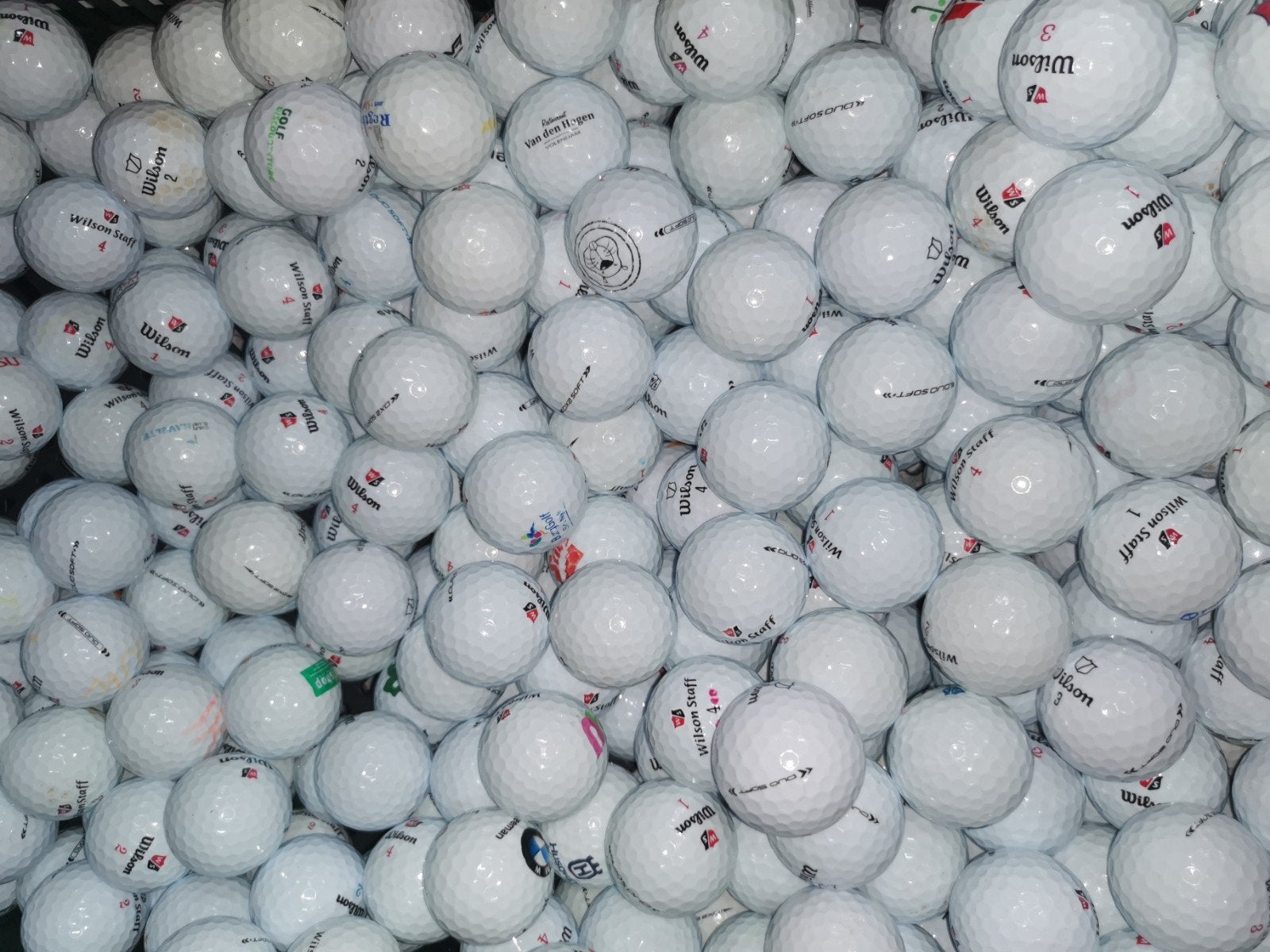 Wilson staff dx2 soft golfballen AAAA kwaliteit 100 stuks, Sport en Fitness, Golf, Ophalen of Verzenden, Bal(len)