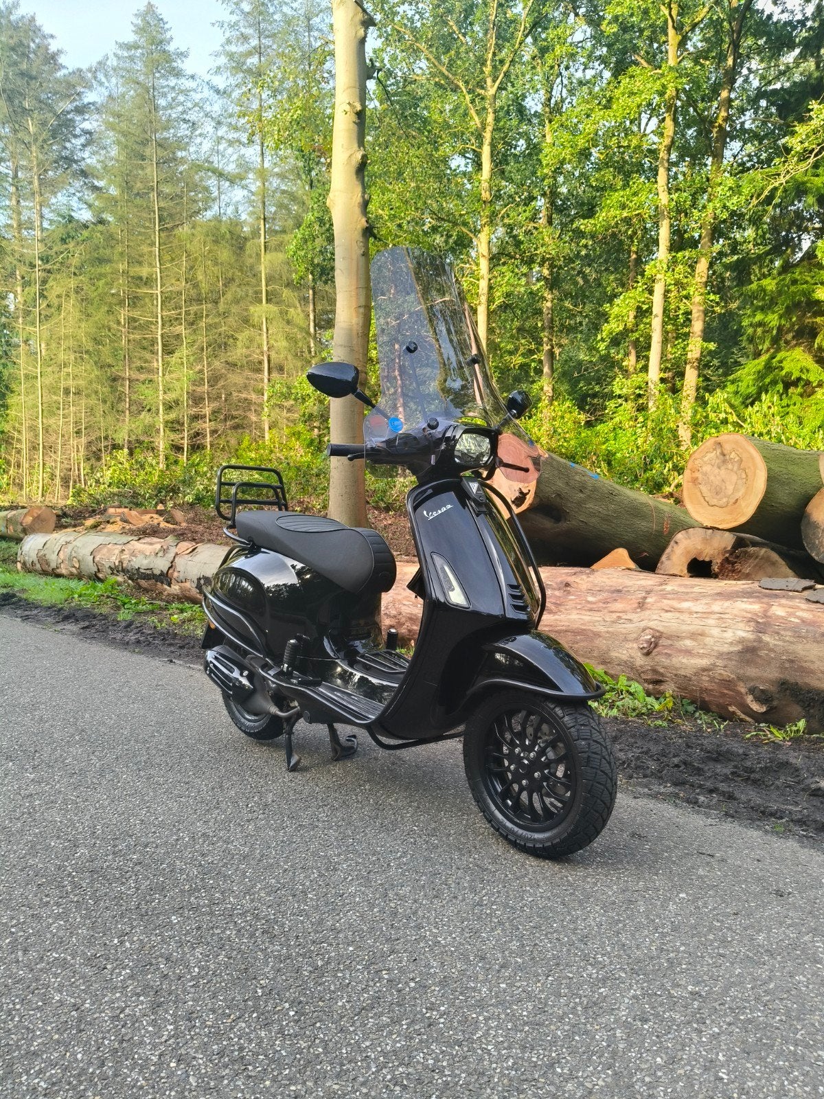 Vespa Sprint Zwart 4T3V IGET  brom uitvoering Zeer Goede Sta, Ophalen, Zo goed als nieuw, Overige modellen