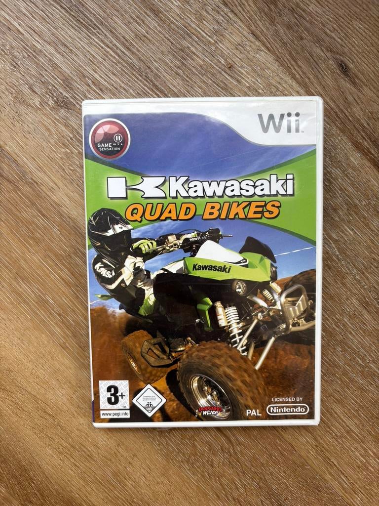 Wii Kawasaki Quad Bikes, Ophalen of Verzenden, Zo goed als nieuw, Sport, 3 spelers of meer