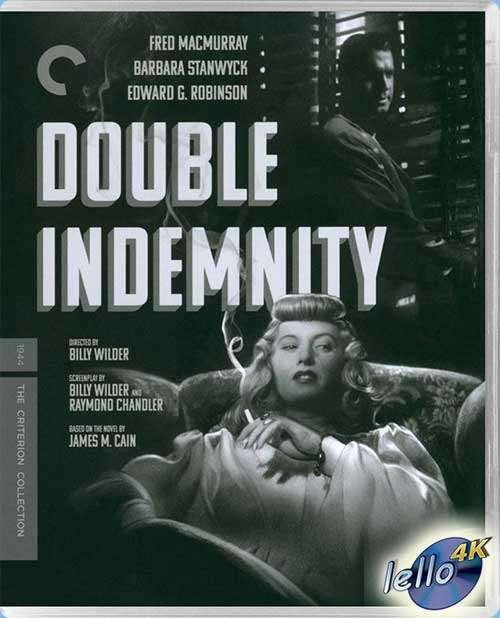 Blu-ray 4K: Double Indemnity (1944 Fred MacMurray) Criterion, Cd's en Dvd's, Blu-ray, Nieuw in verpakking, Klassiekers, Ophalen of Verzenden