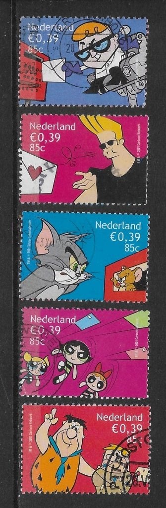 2001, Cartoons, serie [1994-98] (K0823), Postzegels en Munten, Ophalen of Verzenden