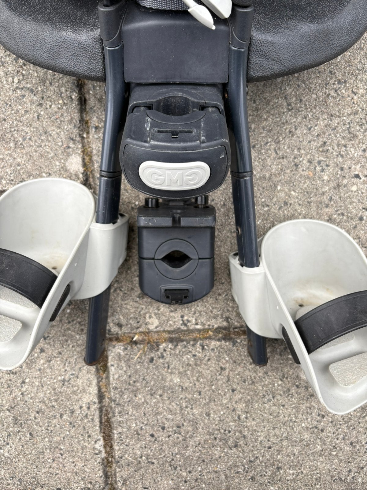 Thule yepp mini inclusief 2 adapters, Ophalen, Gebruikt