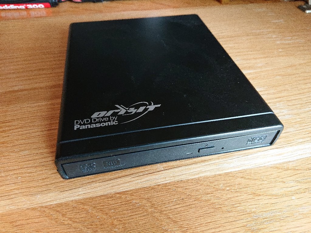 Panasonic DVD brander (extern), Computers en Software, Optische drives, Dvd, Zo goed als nieuw, Extern, MacOS