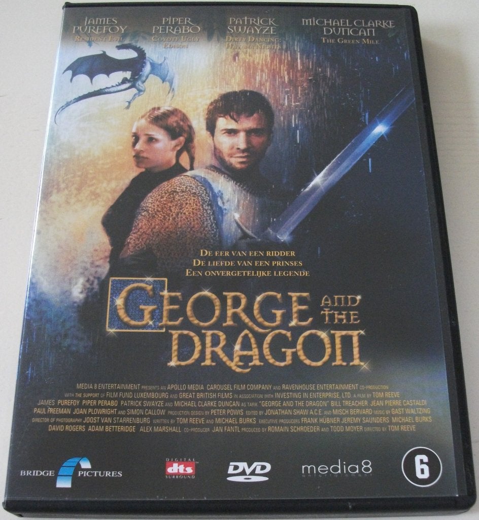 Dvd *** GEORGE AND THE DRAGON *** Een onvergetelijke legende, Cd's en Dvd's, Dvd's | Avontuur, Zo goed als nieuw, Vanaf 6 jaar
