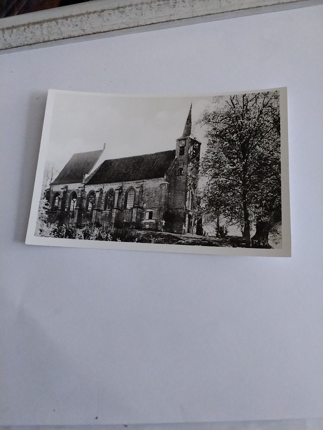 Oude ansichtkaart N.H. Kerk Heelsum - Gelderland, Ophalen of Verzenden, 1920 tot 1940, Gelopen, Gelderland