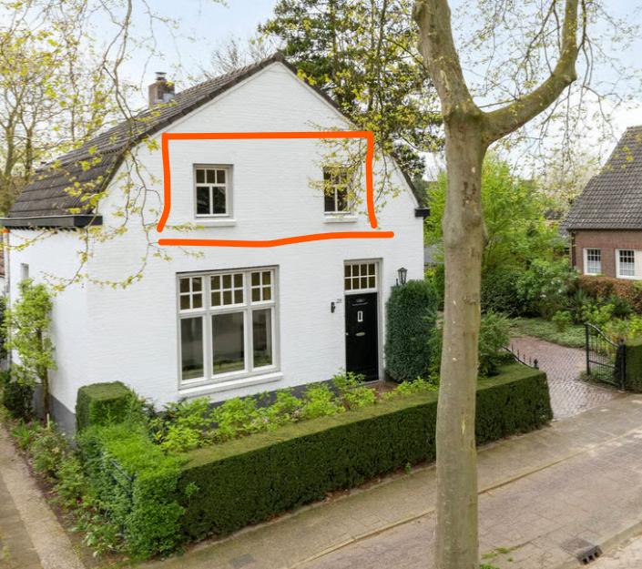 4 Hardhouten kozijnen met gekeurd glas, Doe-het-zelf en Verbouw, Kozijnen en Schuifpuien, Ophalen, Gebruikt, Minder dan 75 cm