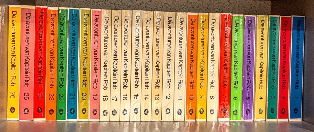 kapitein Rob complete serie, Complete serie of reeks, Ophalen of Verzenden, Gelezen, Pieter J. Kuhn