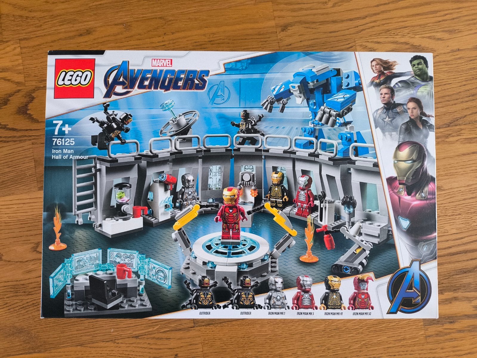 Lego Marvel Avengers 76125 Iron Man Hall of Armour, Kinderen en Baby's, Ophalen, Marvel, Lego, Inclusief accessoires