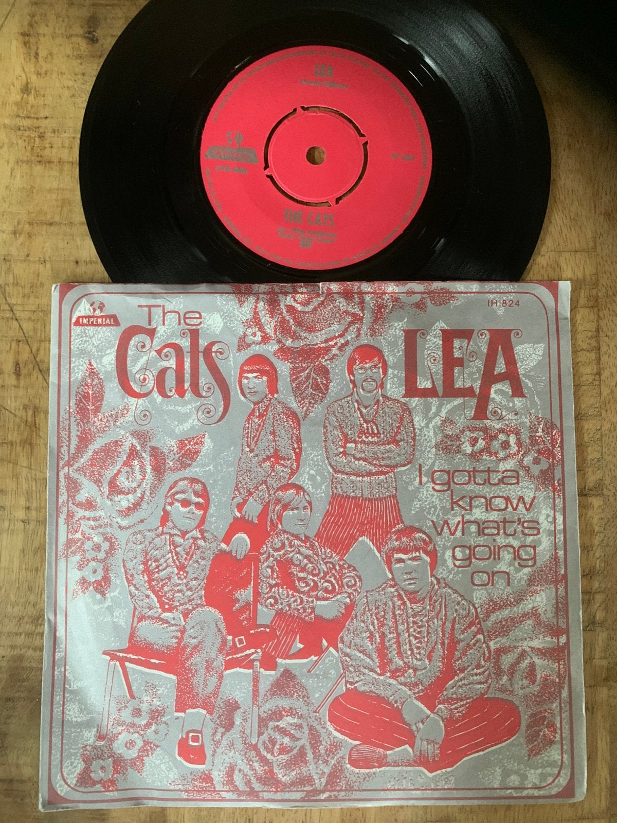 Nederpop Volendam The Cats vinyl single Lea, Ophalen of Verzenden, Zo goed als nieuw