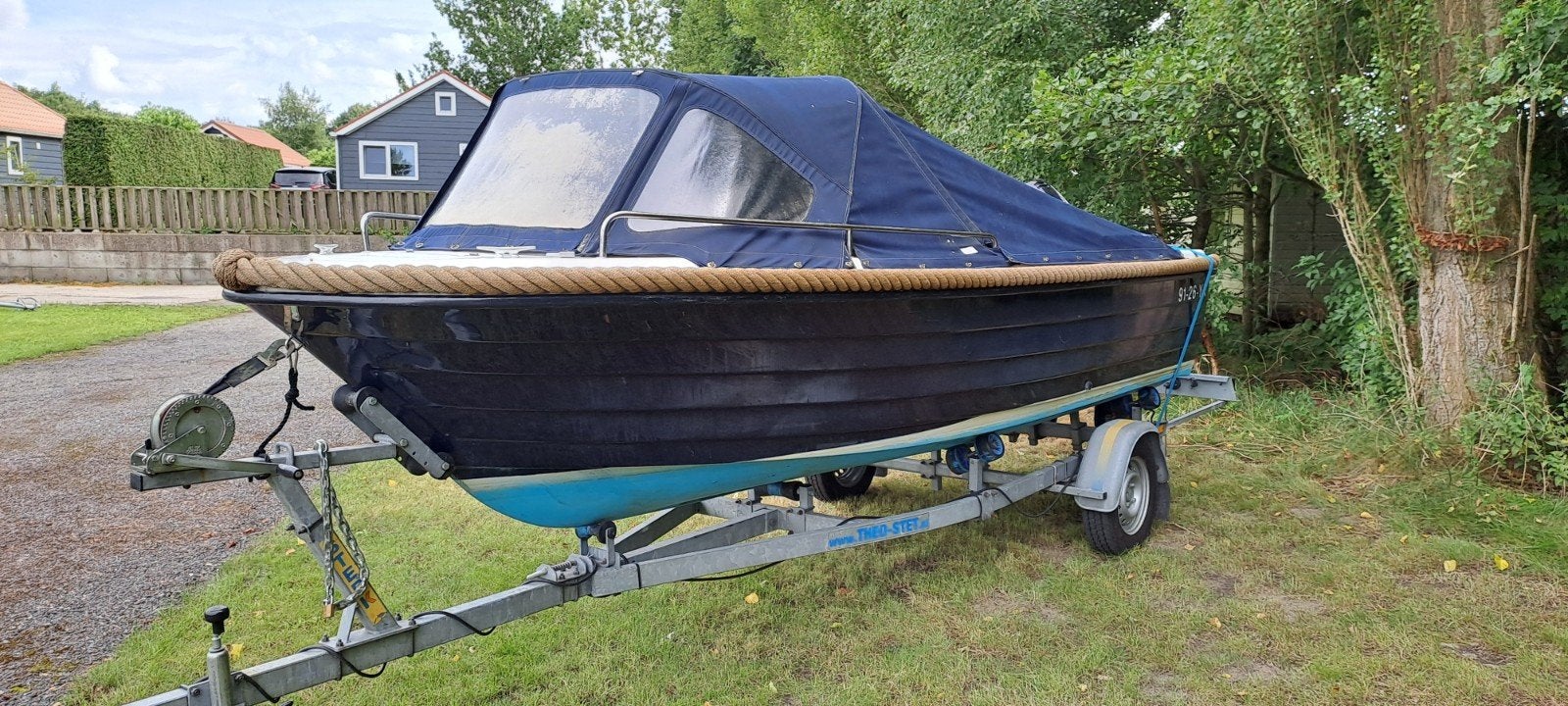 Prachtige sloep met buitenboordmoter 30pk !, Watersport en Boten, Sloepen, Ophalen, Verlichting