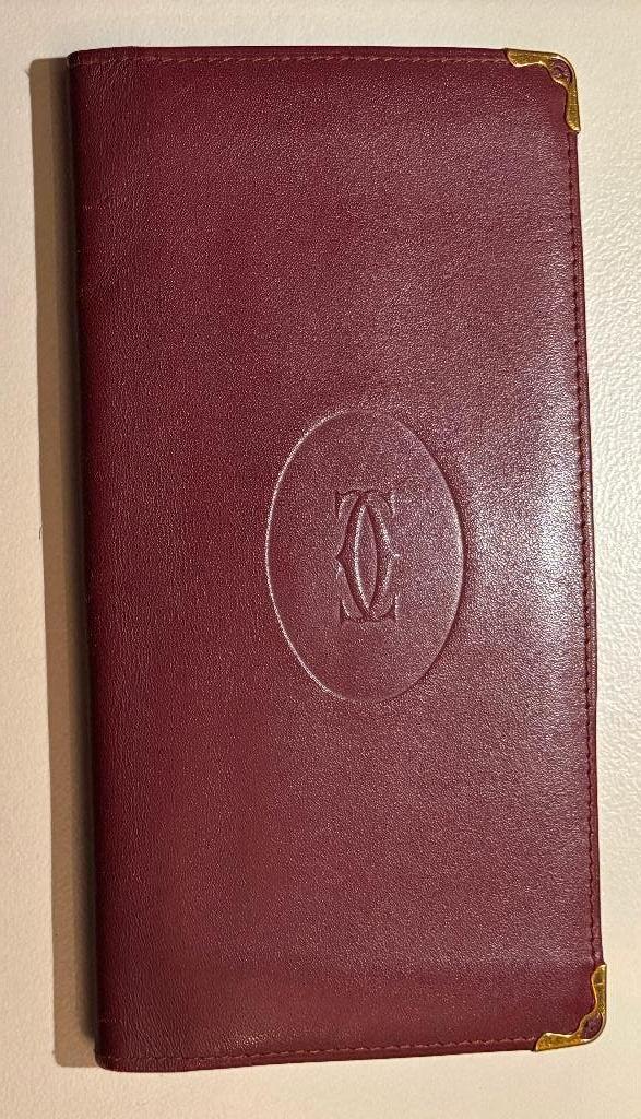 Cartier Portemonnee - Documenthouder - Long Wallet, Ophalen of Verzenden, Zo goed als nieuw, Rood, Overige materialen