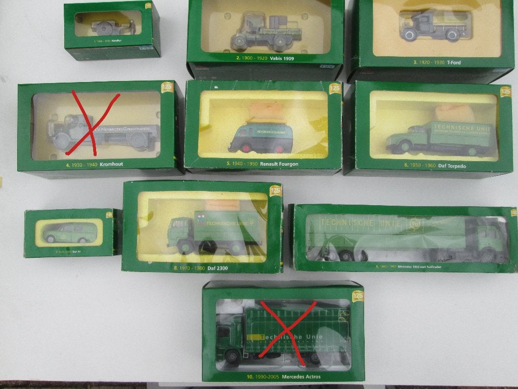 Technische Unie uit 125 jaar Jubileum set, Hobby en Vrije tijd, Modelauto's | 1:50, Ophalen of Verzenden, Nieuw, Bus of Vrachtwagen