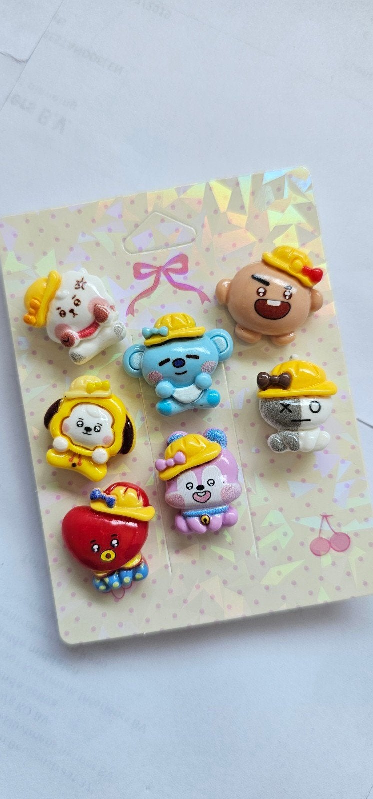 BT21 Pins Set - Leuke Figuurtjes voor Fans, Ophalen of Verzenden, Nieuw