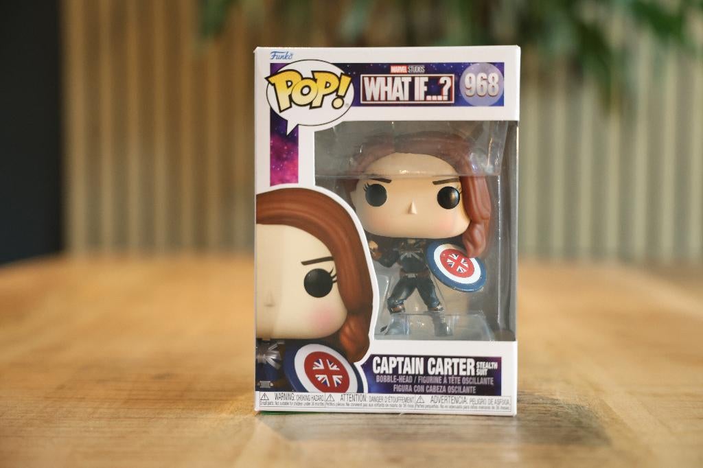 Funko POP! Marvel: What If…? - Captain Carter #968, Ophalen of Verzenden, Nieuw