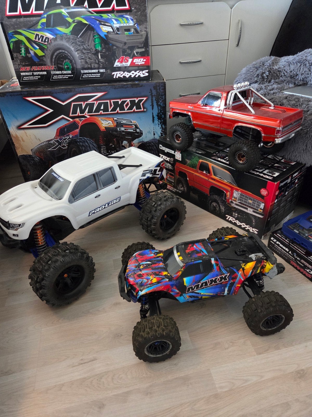 complete Traxxas hobby., Ophalen, Zo goed als nieuw, Auto offroad