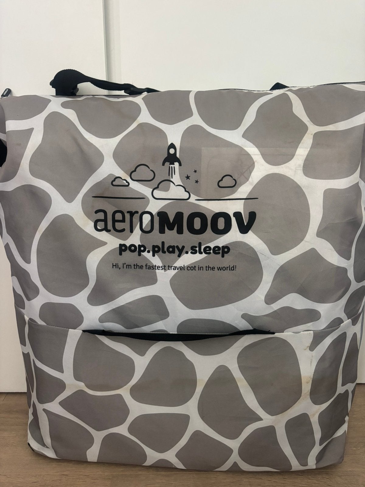 Aeromoov pop up reisbed, Kinderen en Baby's, Babywiegjes en Ledikanten, Ophalen, Gebruikt, Reisbedje