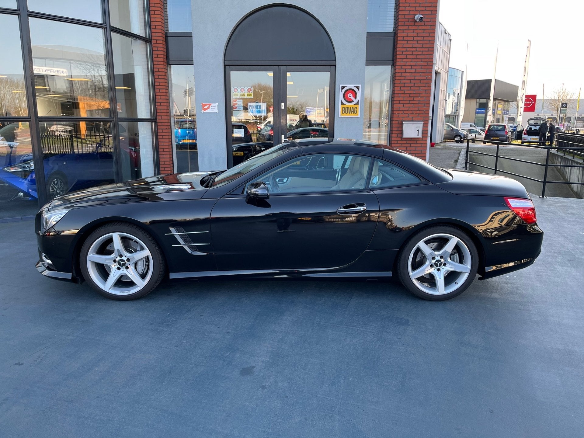 Mercedes-Benz SL-klasse 400AMG NAVI LEDER AUTOMAAT, Auto's, Dealer onderhouden, Achterwielaandrijving, Gebruikt, Euro 6