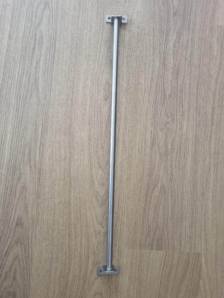 KUNGSFORS Stang, roestvrij staal, 56 cm, Ophalen, Nieuw, 50 tot 100 cm, Minder dan 100 cm