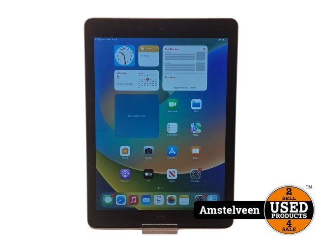 iPad 5e Gen. 2017 32GB WiFi Space Gray | Nette Staat, Apple, Gebruikt, Support@apple.com, One Apple Park Way
Cupertino, CA 95014
United States
