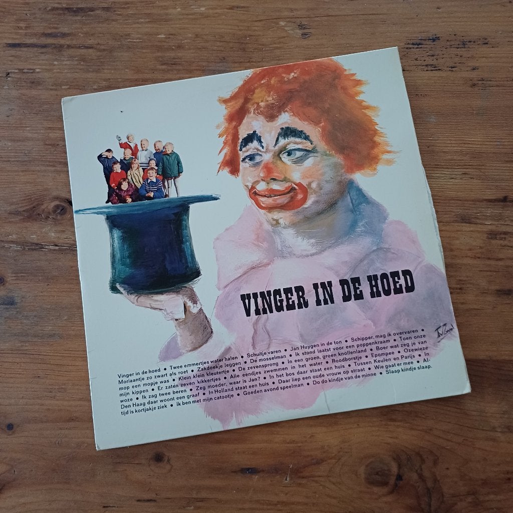 LP Vinger in de hoed, Ophalen of Verzenden, Gebruikt, LP, Muziek