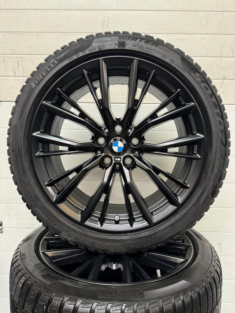 DEMO SET 18” BMW 3 SERIE G20 G21 M VELGEN WINTERBANDEN ORIG, 18 inch, Gebruikt, -, -