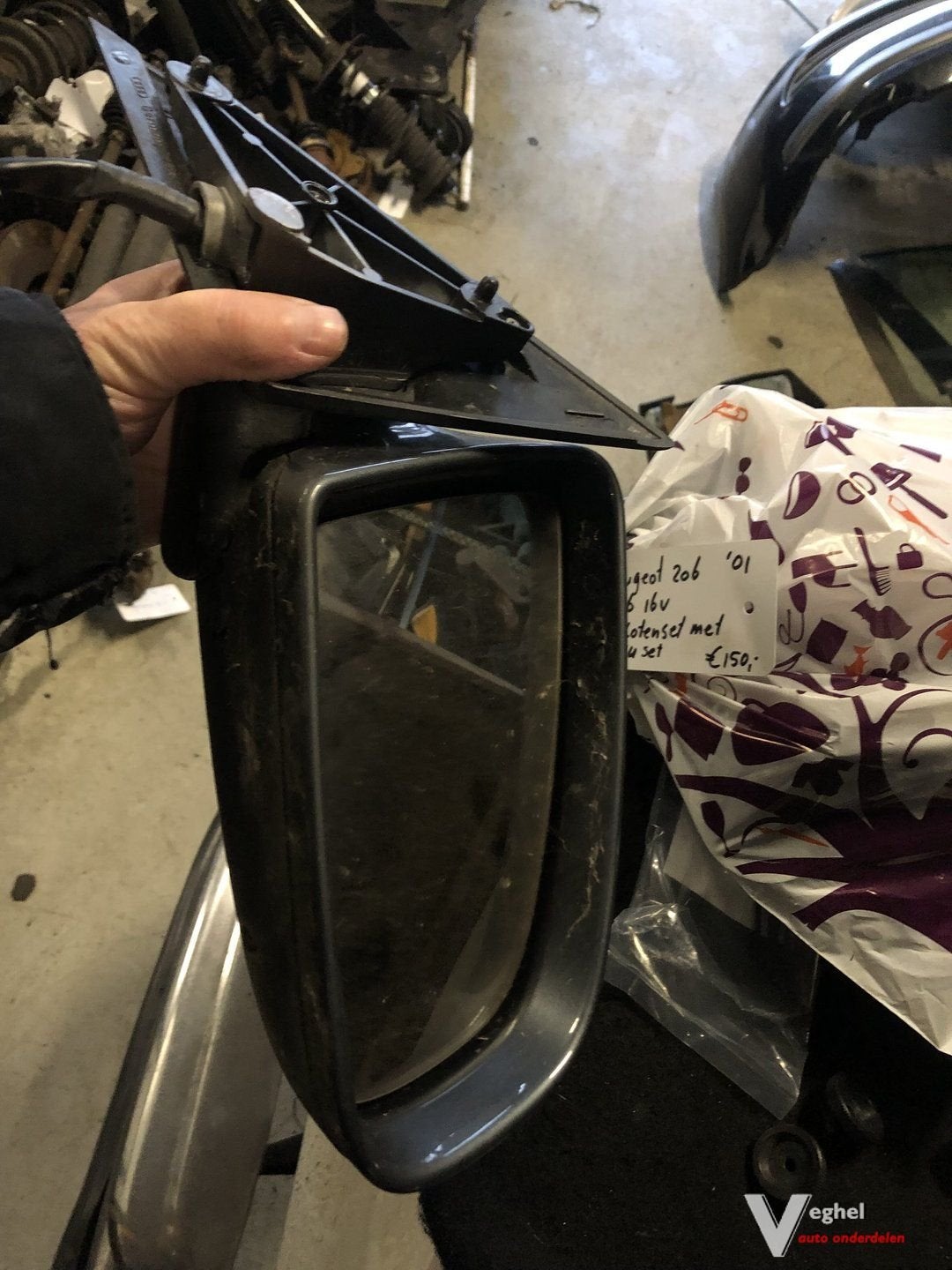 Audi A3  2005  Elektr. buitenspiegel met knipperlicht  Recht, Gebruikt, -, -, Ophalen of Verzenden