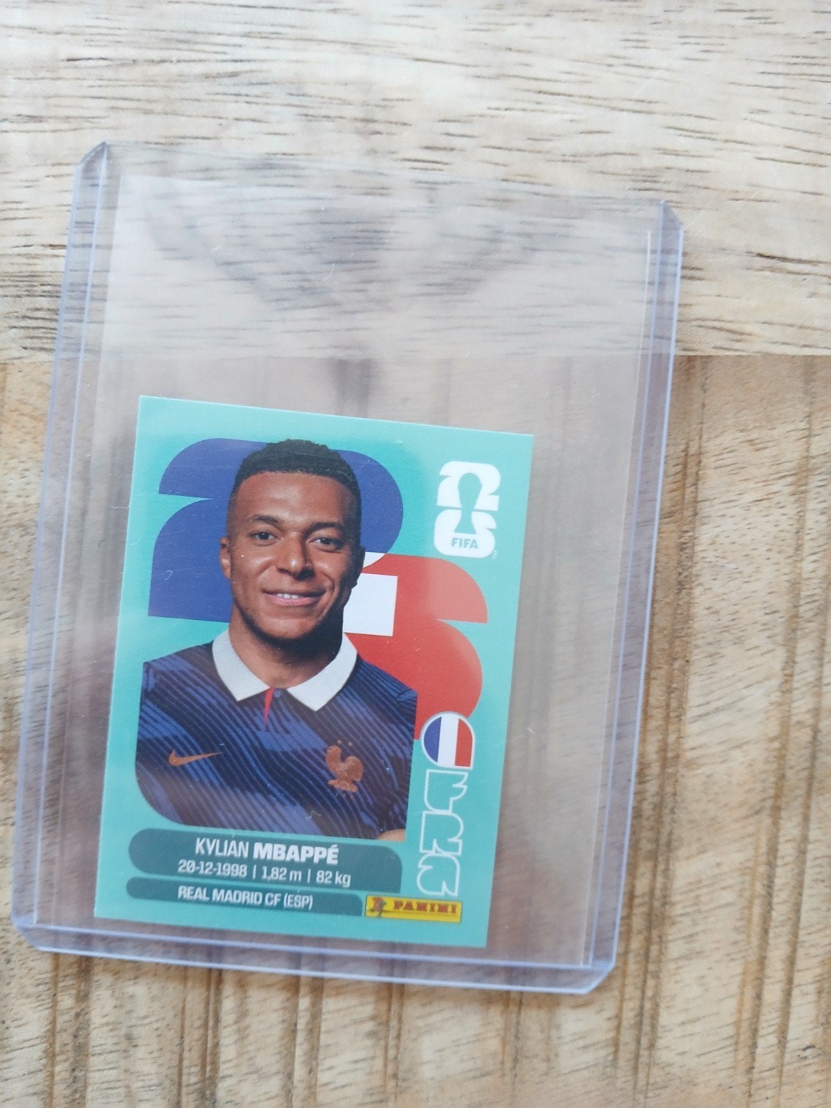 Mbappe panini Wk, Ophalen of Verzenden, Zo goed als nieuw, Sticker