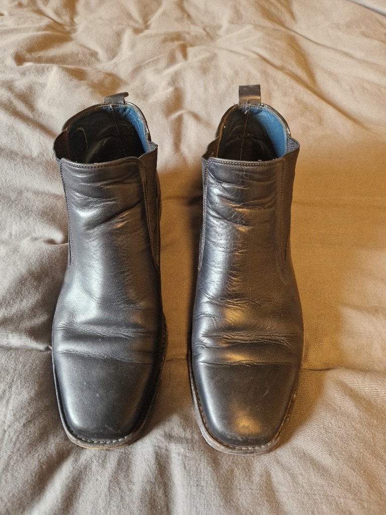 Floris van Bommel schoenen zwart maat 8, Zwart, Floris van Bommel, Ophalen of Verzenden, Gedragen