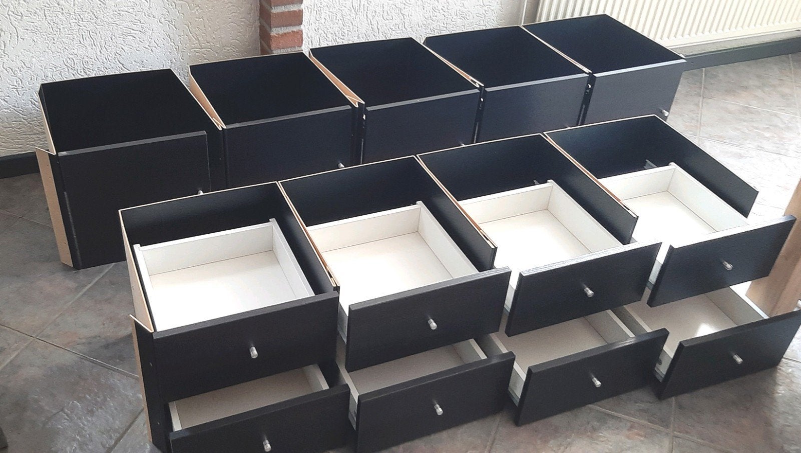 8 deurtjes  , 6 ladekasten voor ikea kallax Vakkenkast, Ophalen, Zo goed als nieuw