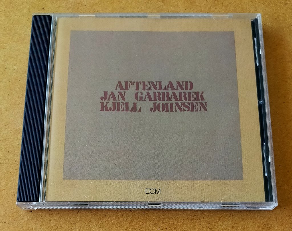 Jan Garbarek - Aftenland CD 1980/199? ECM Kjell Johnsen, Ophalen of Verzenden, Zo goed als nieuw, Jazz