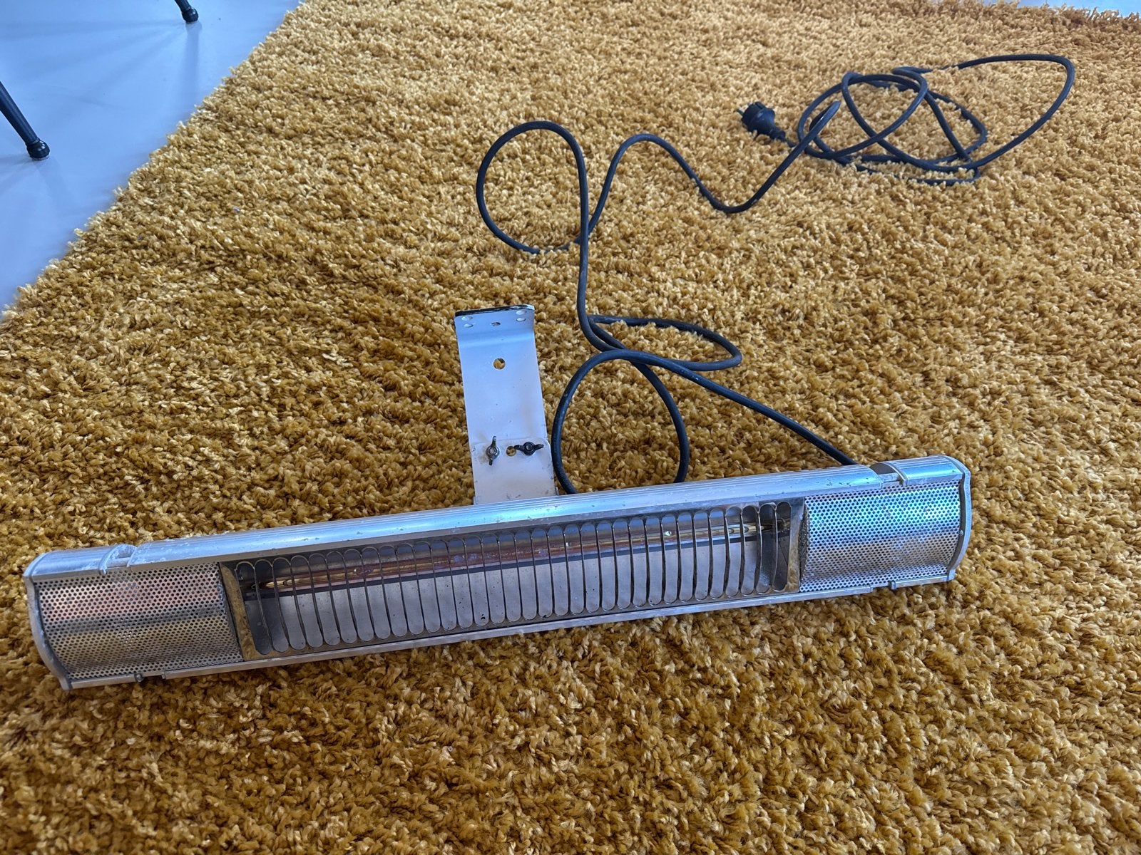 Terrasverwarmer 2000 Watt, Ophalen, Gebruikt, Elektrisch, Wand