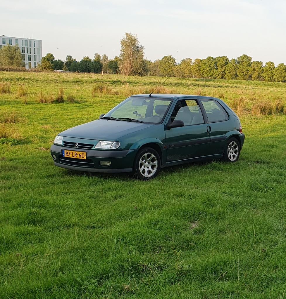 Citroën Saxo 1.6 I VTR 1997, opknapper, vol leer interieur!, Voorwielaandrijving, 460 kg, 4 cilinders, Saxo
