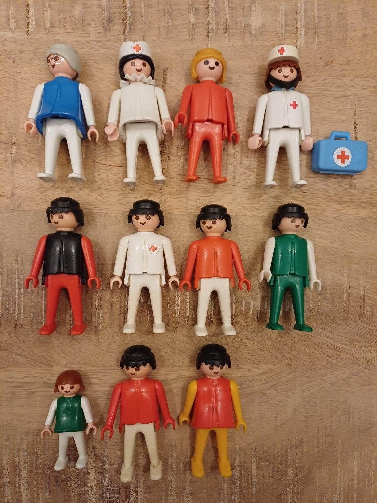 vintage playmobil, Gebruikt, Losse onderdelen, Ophalen of Verzenden, Figuren