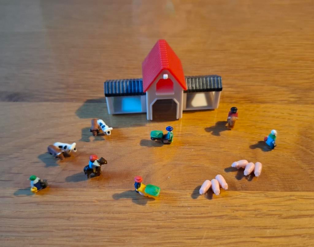 Playmobil micro boerderij, Ophalen of Verzenden, Gebruikt, Los playmobil