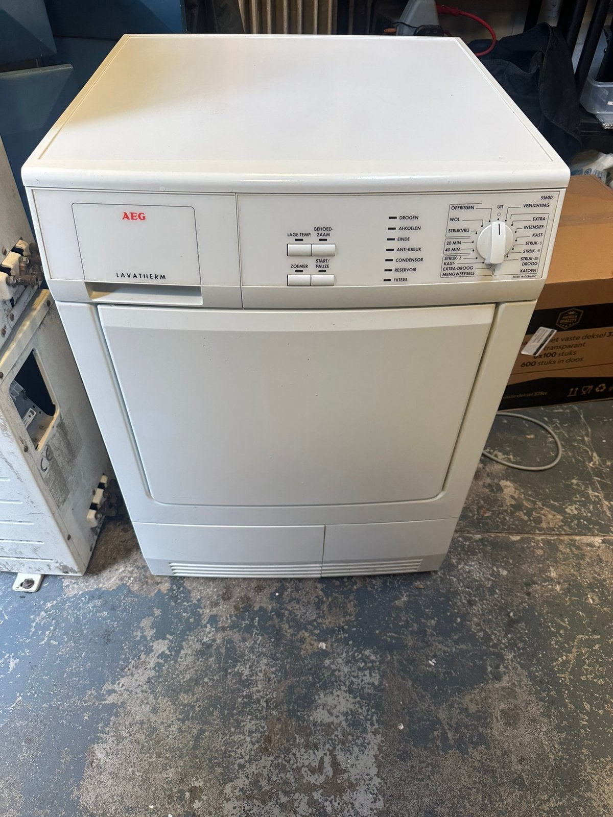 AEG Electrolux lavatherm 55600 Handleiding, Witgoed en Apparatuur, Wasmachines, Ophalen, Gebruikt, 85 tot 90 cm, 1200 tot 1600 toeren
