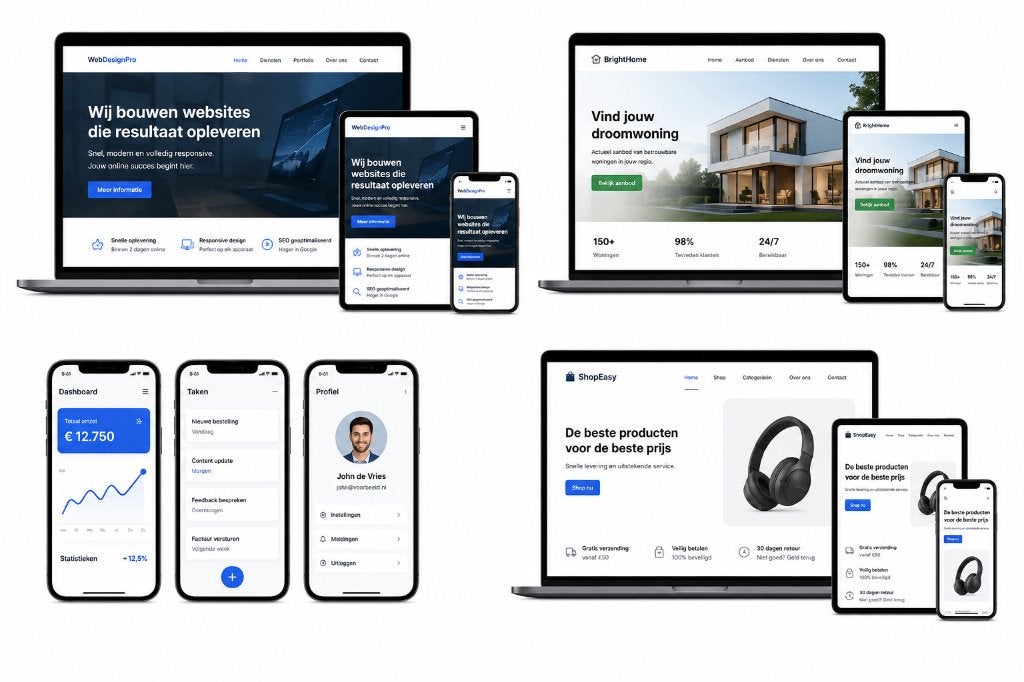 Website of applicatie laten maken?, Ophalen of Verzenden, Nieuw