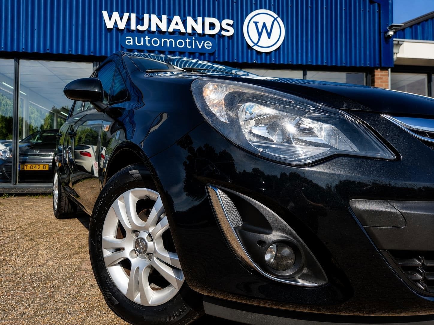 Opel Corsa 1.4-16V Berlin Stoel/Stuurvw Trekhaak Airco Bt, Auto's, Opel, Voorwielaandrijving, 1398 cc, 4 cilinders, Zwart