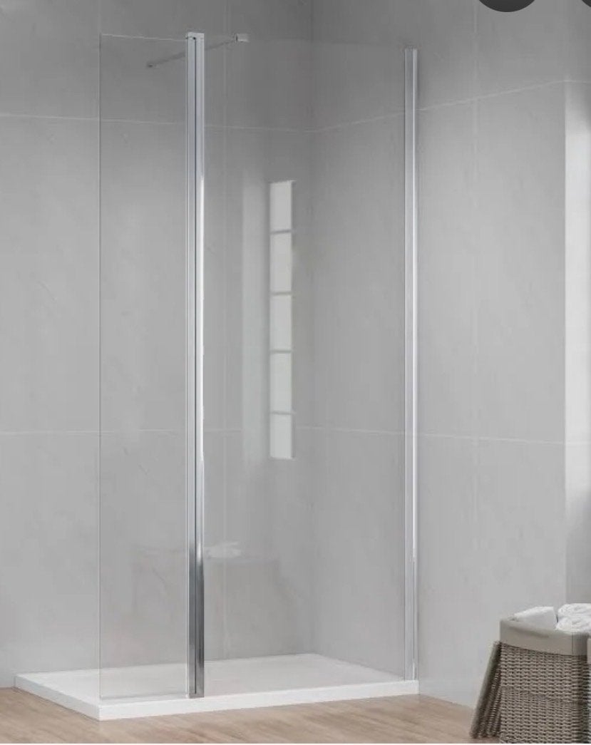 Saniclear Slide schuifdeur 80x200cm - Nieuw in doos, Ophalen of Verzenden, Nieuw, Glas, Douche