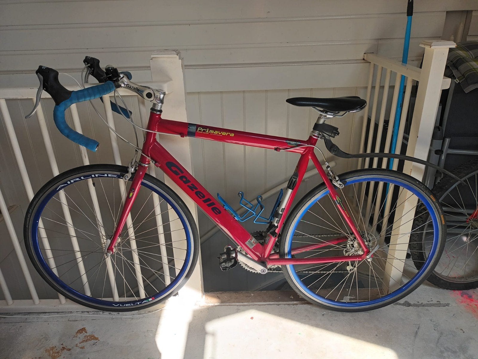Gazelle Primavera racefiets - Rood, 28 inch, Ophalen, 28 inch, Gebruikt, Aluminium