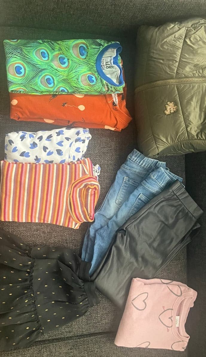 Pakket meisjeskleding maat 122/128, Ophalen of Verzenden, Gebruikt, Maat 128