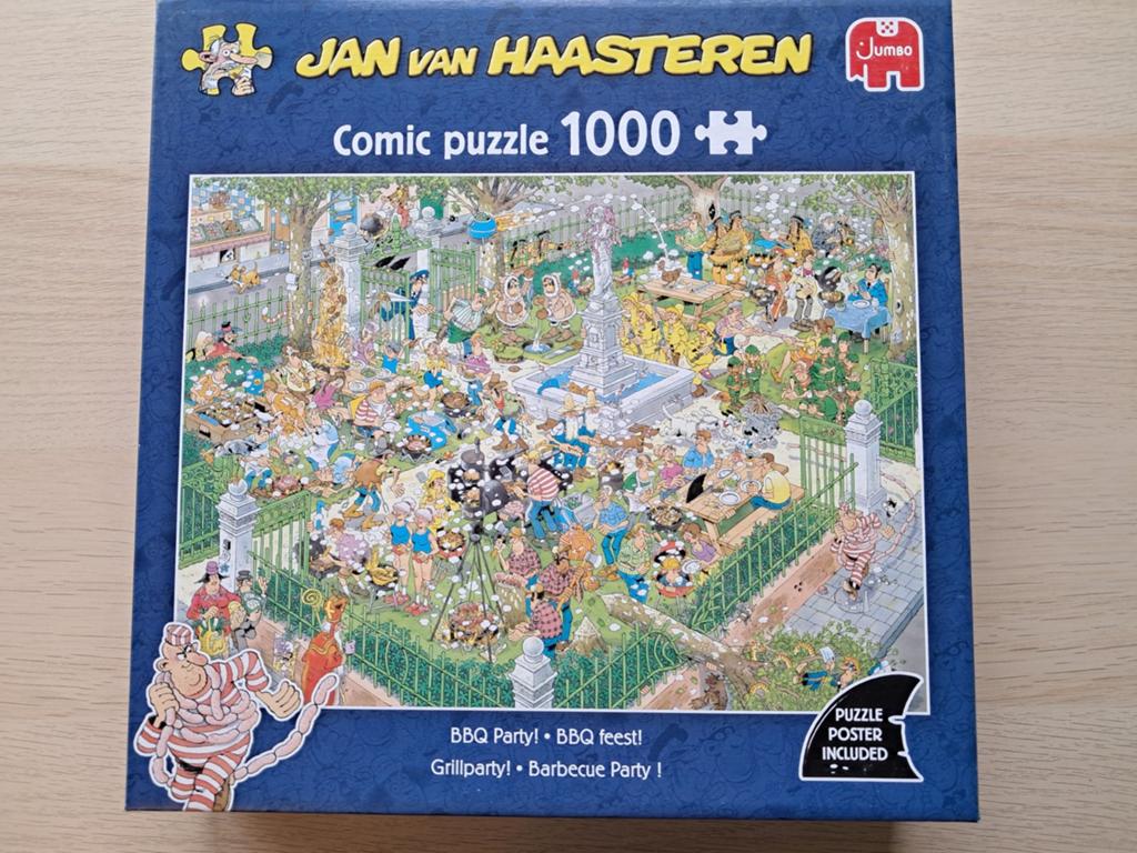 PUZZEL JAN VAN HAASTEREN ( BBQ PARTY! - BBQ FEEST!, Ophalen