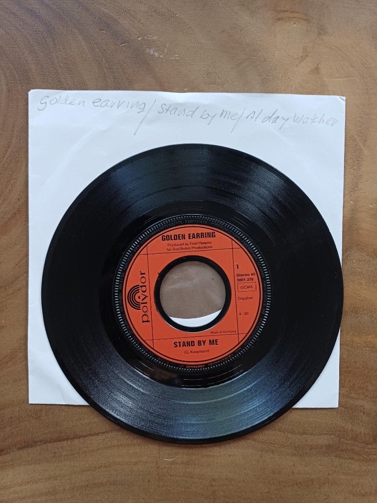 Golden Earring - Stand by Me - Single - Vinyl, Gebruikt, 7 inch, Ophalen of Verzenden, EP