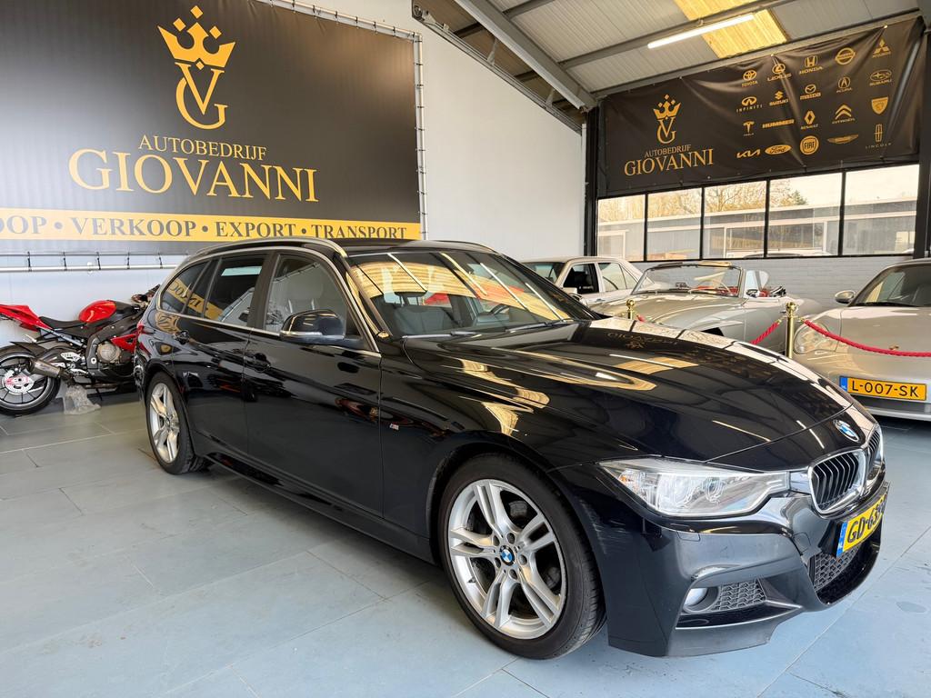 BMW 3-serie Touring 316i Executive inruil mogelijk, Gebruikt, Euro 6, 4 cilinders, Zwart